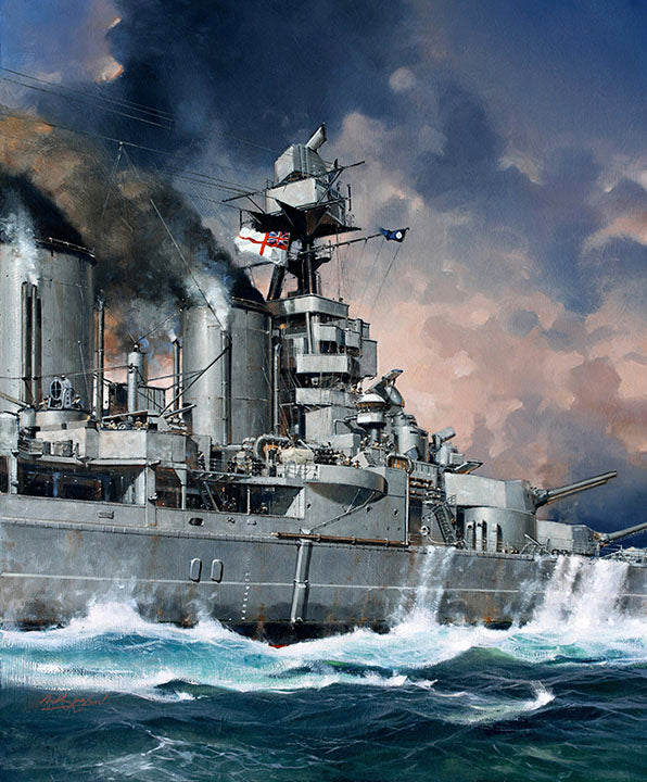 HMS Hood - Anthony Cowland