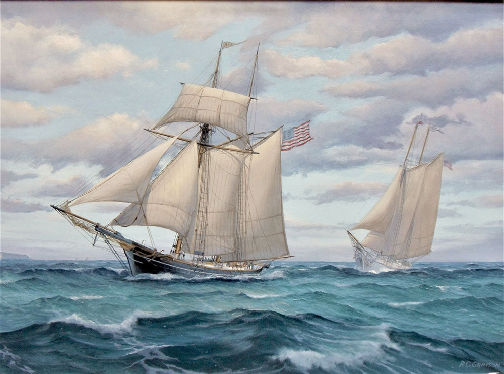 A Fine Breeze for the Schooners - Bob Grimson