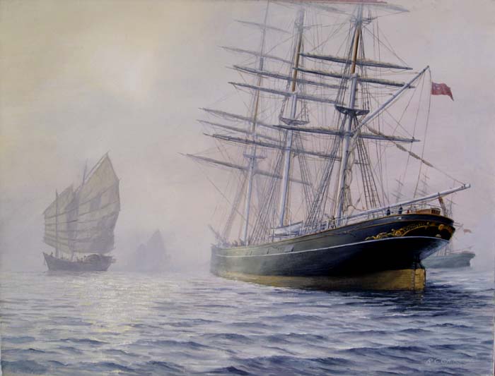 A morning in Shanghai 1872 - Bob Grimson