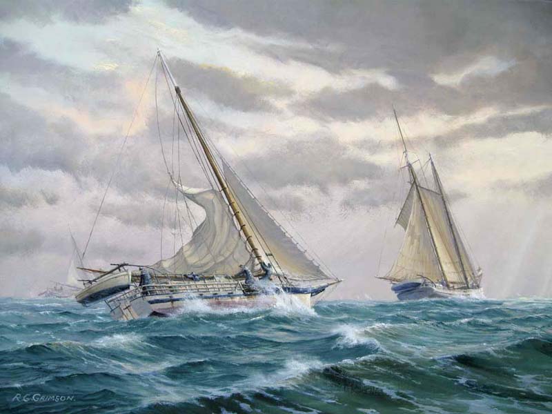 Chesapeake Squall - Bob Grimson