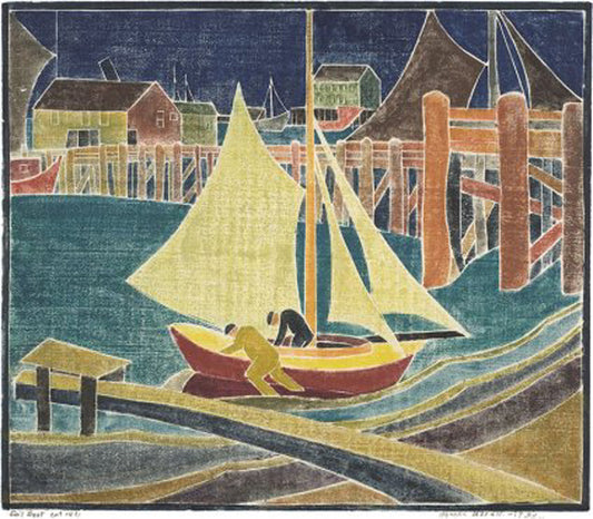 Sail Boat - Blanche Lazzell