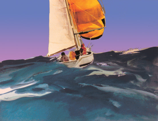 Yellow Spinnaker - Donald Hamilton Fraser R.A.