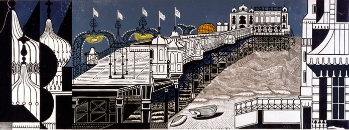 Brighton Pier - Edward Bawden