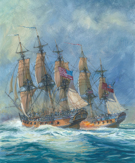 The sloop Oliver Cromwell - Geoffrey Huband