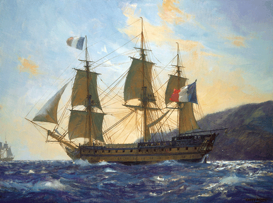 Le Bucentaure - 80-gun ship - Geoff Hunt