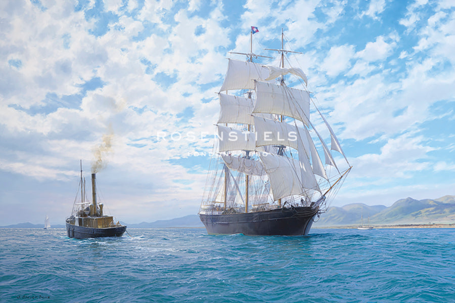 City of Adelaide outward bound, Spencer Gulf, South Australia - Steven Dews