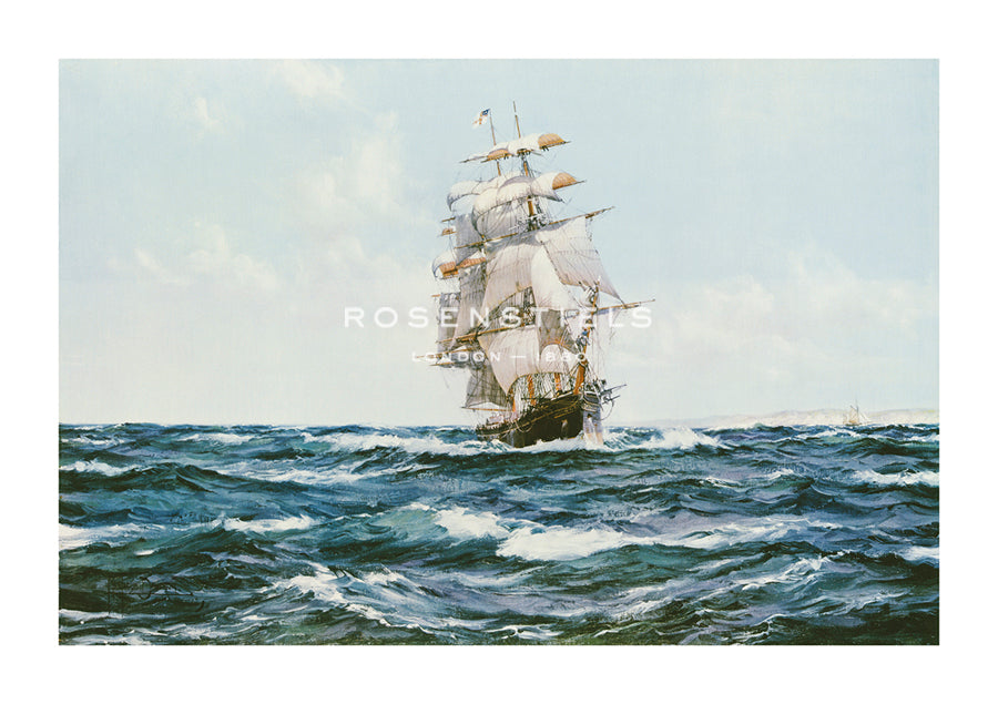 Up Channel - The Lahloo - Montague Dawson