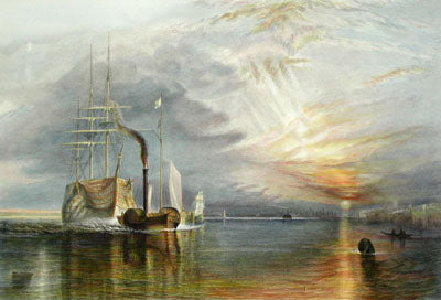 Last Voyage of the Fighting Temeraire - JMW Turner