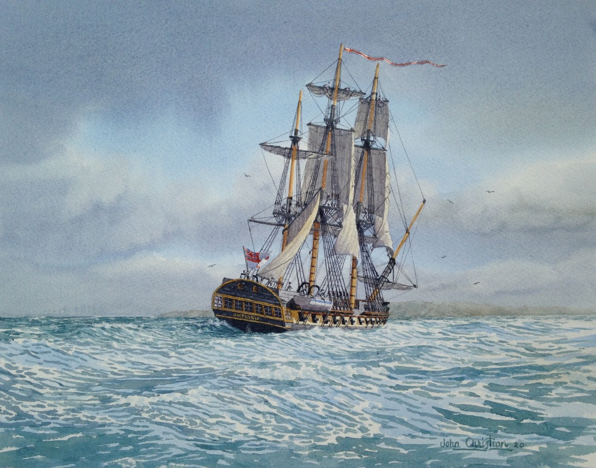 Amphion off Ushant - John Christian