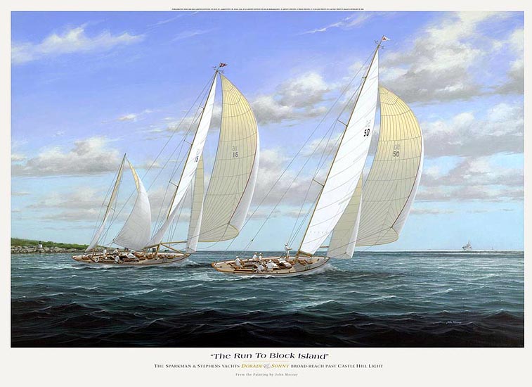 The Run to Block Island - John Mecray