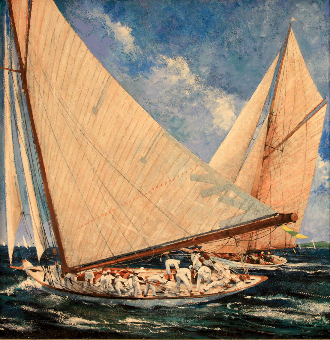 Mariquita in the West Solent - John Scott Martin PRSMA