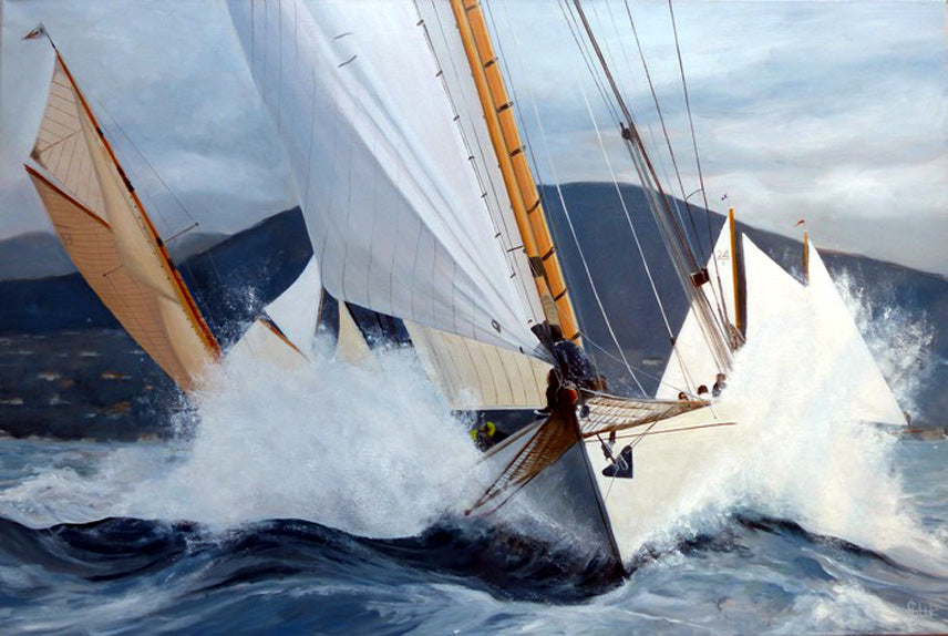 Sheena Bevis-White - Les Voiles de St. Tropez