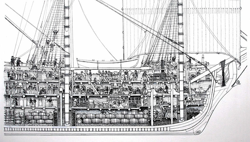 Shipboard Employments in the Rainbow, 44 guns - Mark Myers PPRSMA