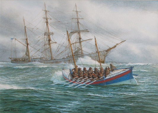 The Newlyn Lifeboat Service to the Saluto - Mark Myers PPRSMA