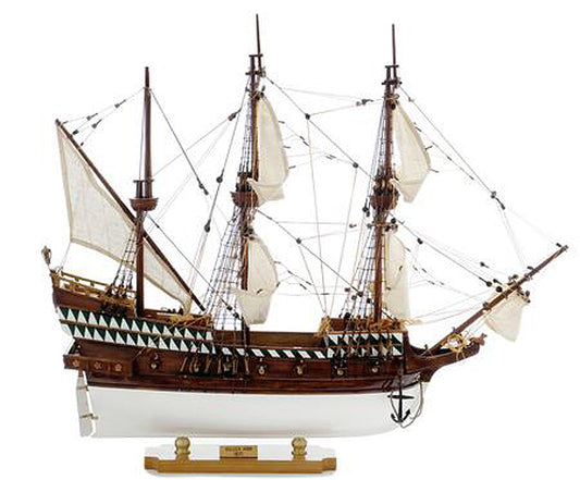 Model of Golden Hind - Scratch built model