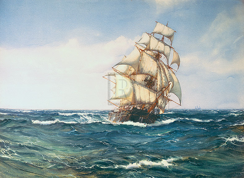 A Clipper Ship - Montague Dawson