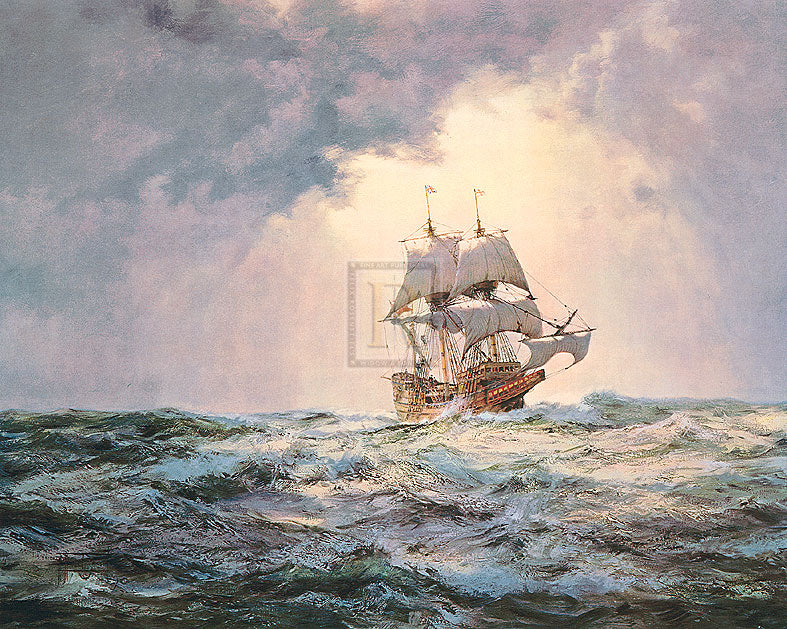 The Gallant Mayflower - Montague Dawson
