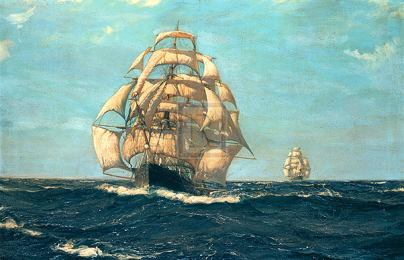 The Pride of the Ocean - Cutty Sark - Montague Dawson