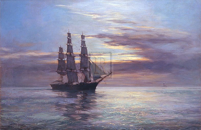 The Tea Clipper 'Queensbury' - Montague Dawson