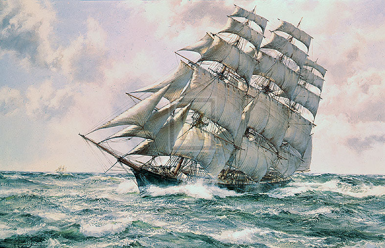 Up Channel II - Montague Dawson