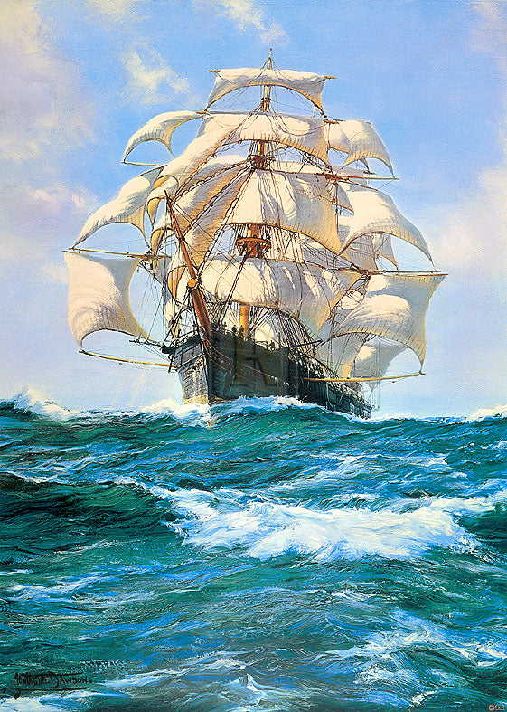 Wind and Sun - Montague Dawson