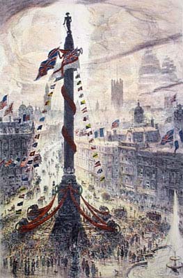 Nelson's Column - Unknown Artist