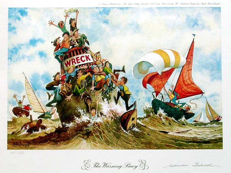 The Warning Buoy - Norman Thelwell