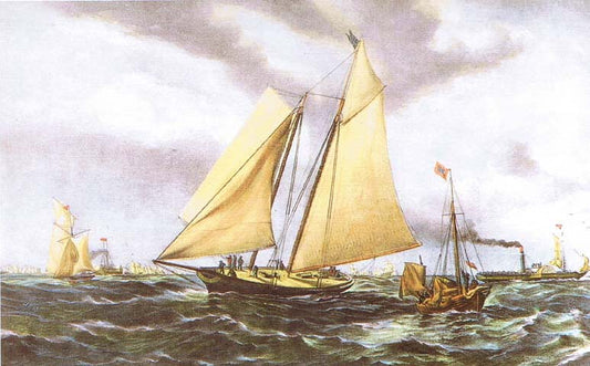 The America: "America's Cup" Yacht - O.W. Brierley