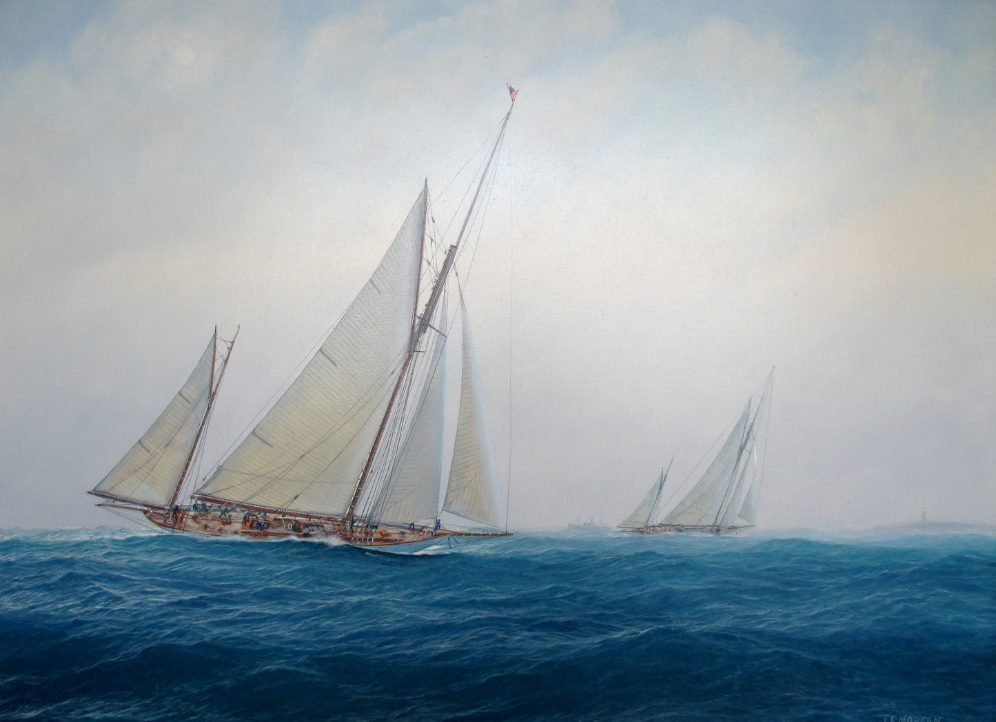 Jenny Morgan RSMA - On Passage - Navahoe & Cariad