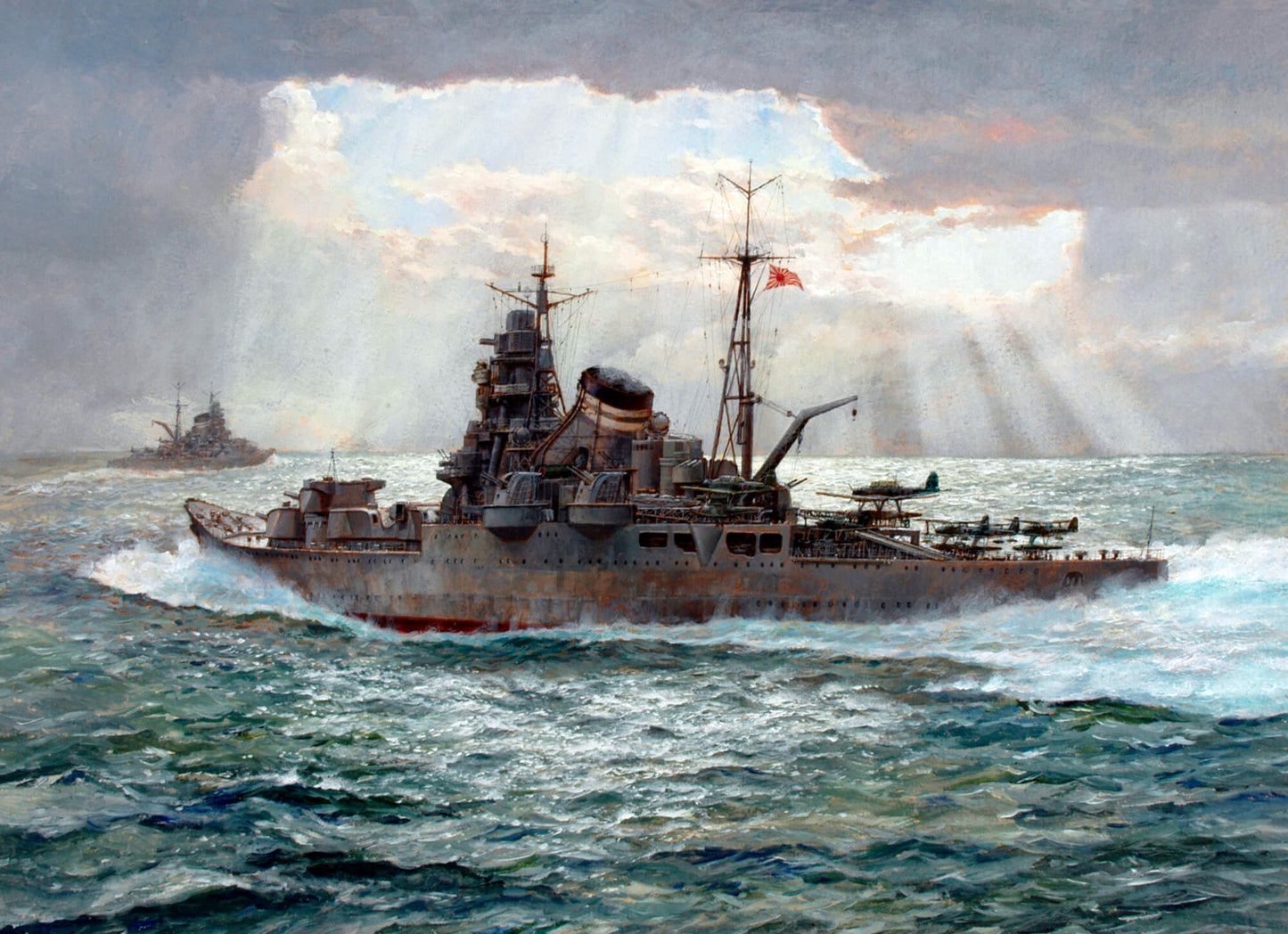 IJNS Chikuma - Paul Wright RSMA