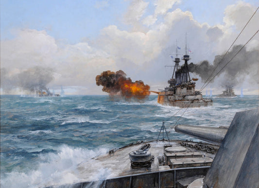 The Battle of Dogger Bank- Paul Wright RSMA