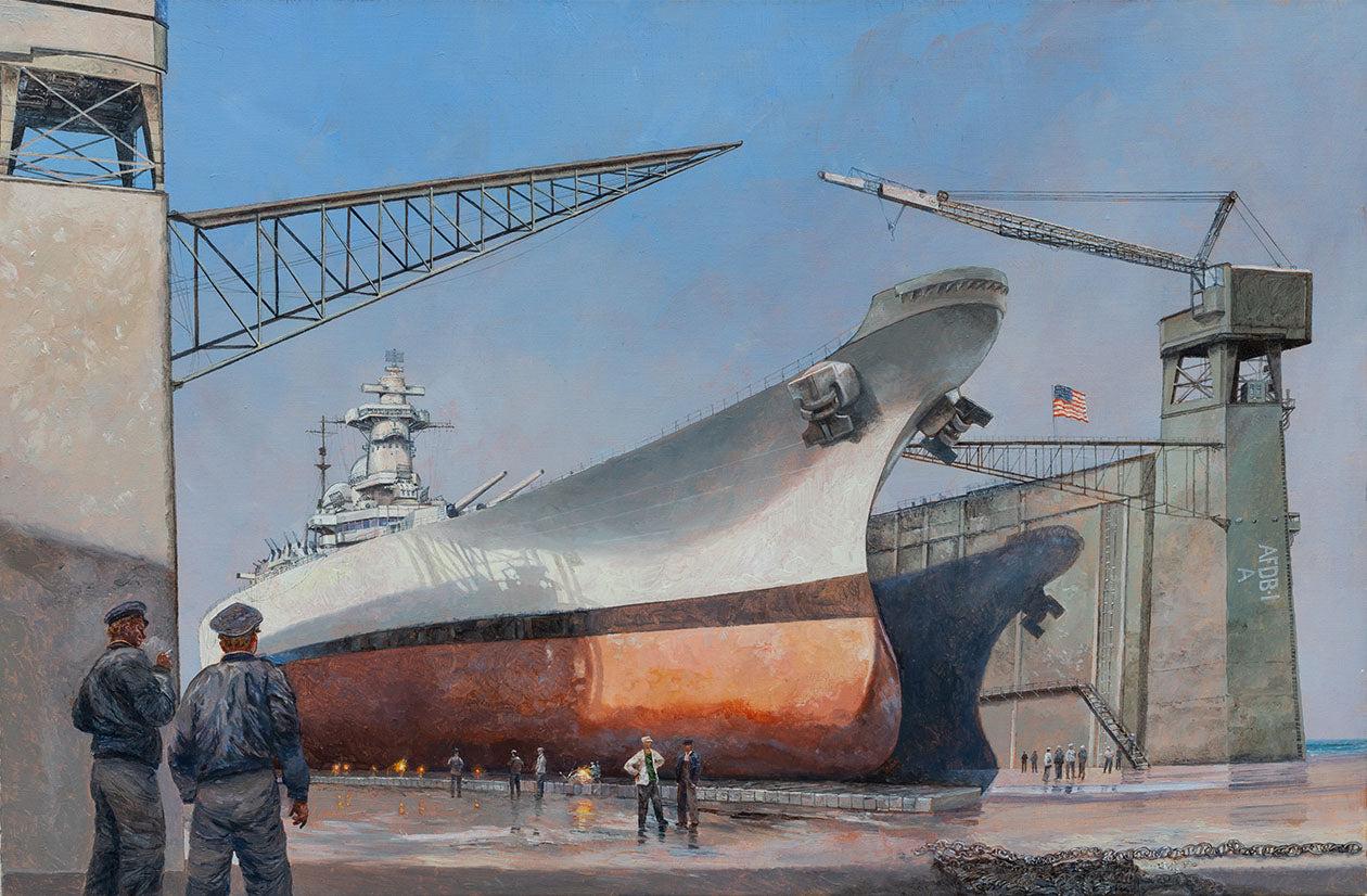 U.S. Navy Drydock - Paul Wright RSMA