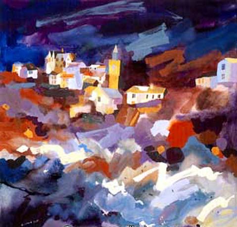 Porthleven Evening - Richard Tuff