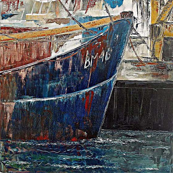 Brixham Blue - Roger Wonnacott