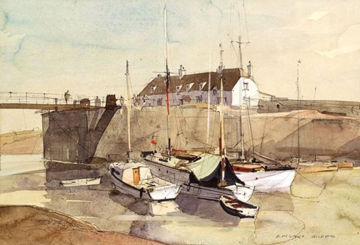 Porlock Weir - Rowland Hilder