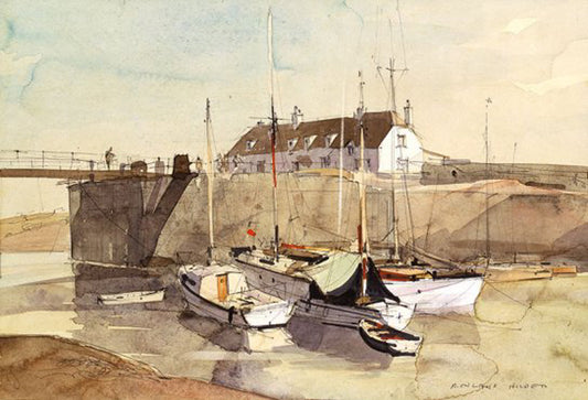 Porlock Weir - Rowland Hilder