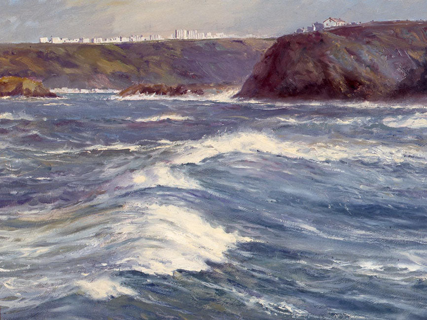 Big Surf, South of Newquay – North Cornwall- Roy Cross RSMA