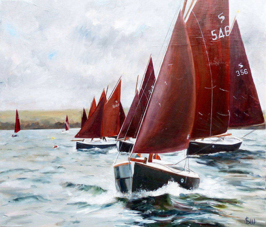 Passing the Pin, Peter Keeling Shrimper Week, Rock 2008 - Sheena Bevis-White