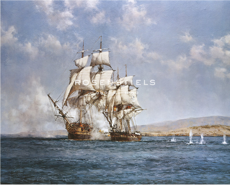 The Smoke of Battle - Montague Dawson