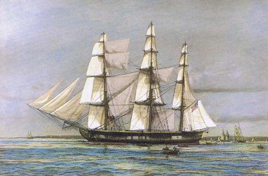 Constitution (Old Ironsides) - W.L. Wyllie