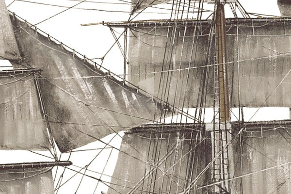 CS Cutty Sark - Limited edition giclée print by Tony Fernandes