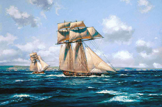 HM Schooner Grecian - Roy Cross RSMA