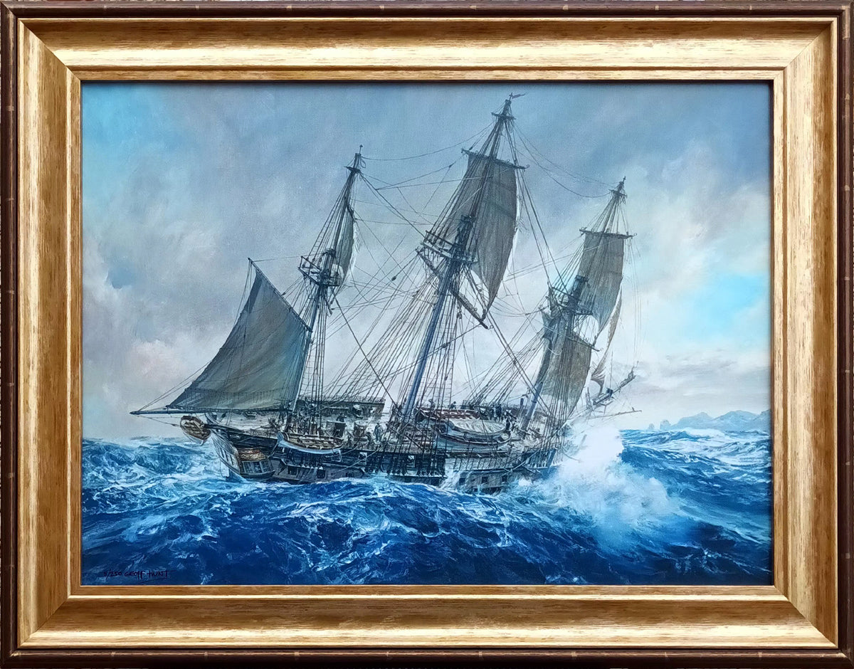 Blue at the Mizzen