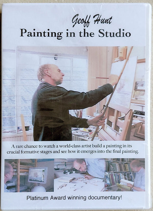 DVD - Painting in the Studio - Geoff Hunt RSMA