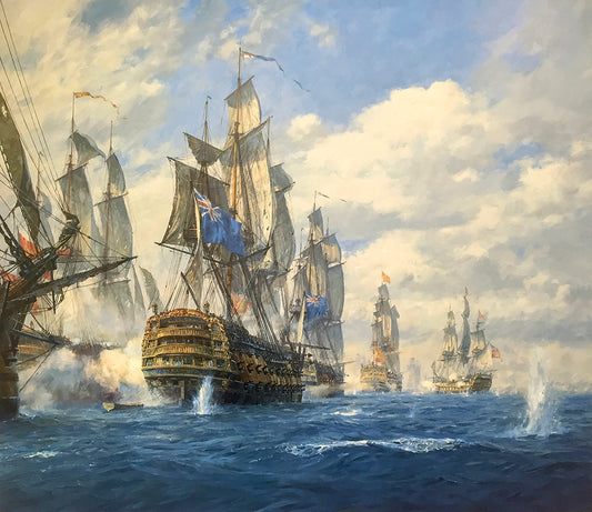 The Battle of St. Vincent, 14th February, 1797