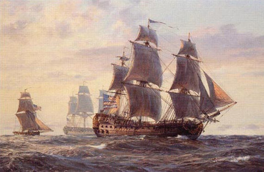 The "Bonhomme Richard": John Paul Jones's flagship in the battle with HMS Serapis - Geoff Hunt