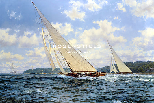 Candida and Astra off Cowes - Steven Dews