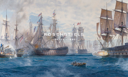 The Battle of Trafalgar at 1.25 pm - Steven Dews