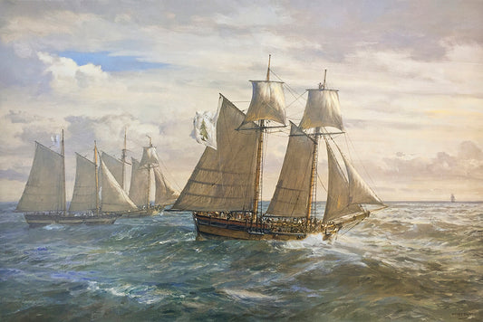 General Washington's Wolfpack: Continental Army schooners raiding British supply ships off Cape Cod, March 1776 - Geoff Hunt