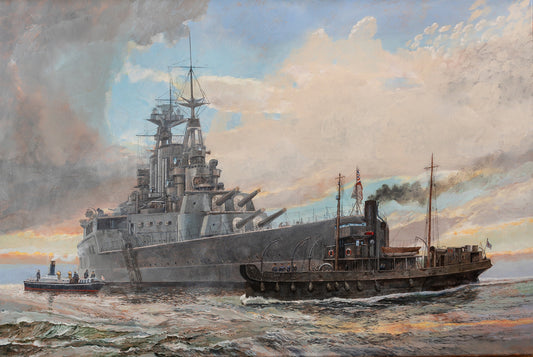 HMS Hood - Paul Wright RSMA